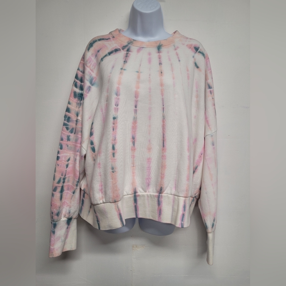 Old Navy XXL Slouchy Shoulders Sleeves Tie Dye Sweatshirt